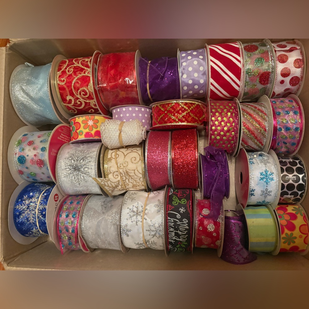 Colorful Assorted Ribbon Collection